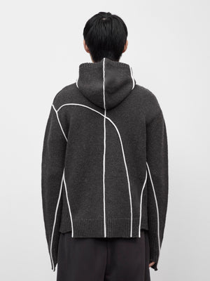 Contour Knit Hoodie